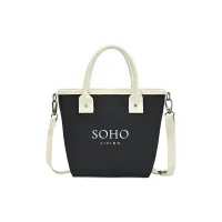 Mini Market Street Crossbody Tote - Black