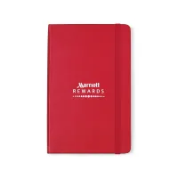 Moleskine Hard Cover Ruled Medium Notebook - Scarlet Red