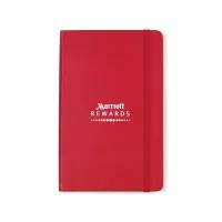 Moleskine Hard Cover Ruled Medium Notebook - Scarlet Red