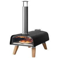 BOSKA Pizza Oven Pro Pellet - Black