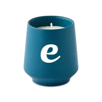 Modern Sprout Rooted Candle - Blue-Basil