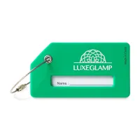 Silicone Luggage Tag - White