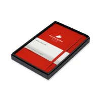 Moleskine Medium Notebook Gift Set - Scarlet Red