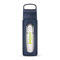 LifeStraw Go Series Bottle - 20 Oz (Glass) - Aegean