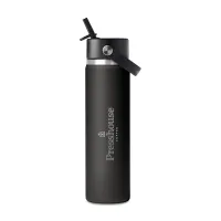Hydro Flask Wide Flex Straw Cap Bottle 24 Oz. - Black