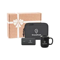 Powered Up Tech & Mug Onboarding Gift Set - Black