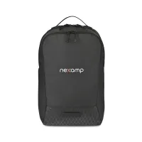 Apex Recycled rPET Laptop Backpack - Black