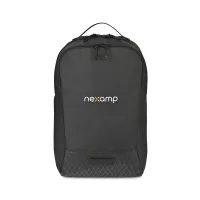 Apex Recycled rPET Laptop Backpack - Black
