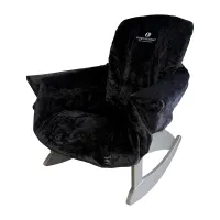 City Bonfires The Chair Blanket - Black