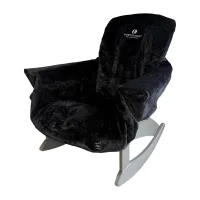 City Bonfires The Chair Blanket - Black