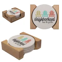 Round Coaster Set