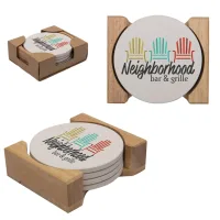 Round Coaster Set
