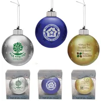Light-Up Glass Ornament