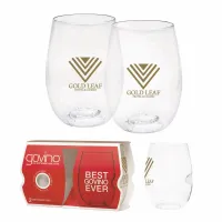 16 Oz. Dishwasher Safe Govino® Wine Glass 2 Pack