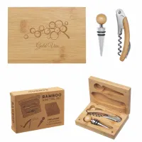 Bamboo Wine Tool Set