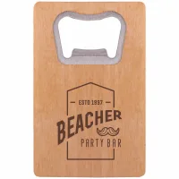 Wood Credit Card Bottle Opener