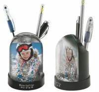 Pencil Cup Snow Globe