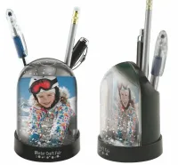 Pencil Cup Snow Globe