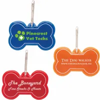 Dog Bone Reflective Collar Tag
