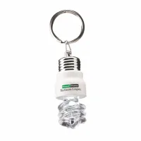Light Up Light Bulb Keytag