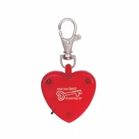 Light Up Heart Strobe Clip