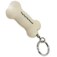 Light Up Dog Bone Keytag