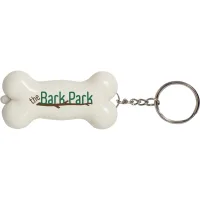 Light Up Dog Bone Keytag