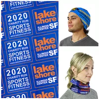 "THE FANDANA™" Full Color Sublimation Import Air Ship Full-Size Multi-Functional Gaiter & Headwear