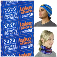 "THE FANDANA™" Full Color Sublimation Import Air Ship Full-Size Multi-Functional Gaiter & Headwear