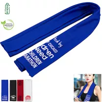 "THE XTRA RAINIER" - 12" W X 36" H Cooling Towel -Recycled