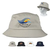 "SHADY" Full Color Imprint Cotton Bucket Hat