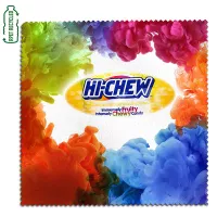 "CLEANSCREEN FULL COLOR XL" - 8" X 8" Full Color Sublimation Recycled RPET Polyester Microfiber Clea
