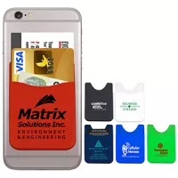 "Banker" Soft Silicone Cell Phone Wallet