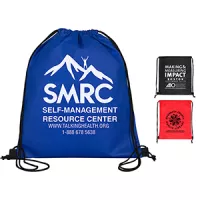 "Breckenridge" Economy Drawstring Cinch-Pack Backpack