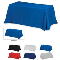 "Zenyatta 6" 4-Sided Throw Style Table Cover Throw (Blank)