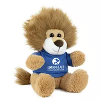 "FLUFFY THE FIERCE" 6" Plush Teddy Lion