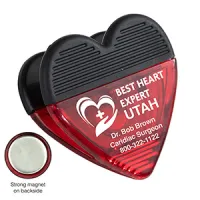 "CORAZON" Heart Shaped Accessory And Memo Clip