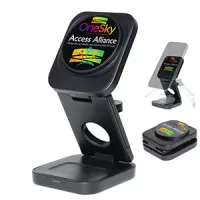 "AMPSTATION" 3-in-1 15W Wireless Charging Station