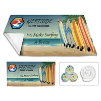 "THE SPACESAVER" 30" x 60" Beach/Yoga Towel (OVERSEAS )