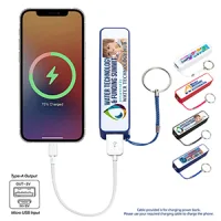 "In Charge" UL Listed 2200 mAh Portable Lithium Ion Power Bank Charger (Full Color)