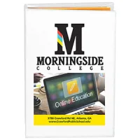 "Atherton Pl" Compact Sticky Notes & Flags Notepad Notebook (Full Color)