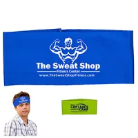"The Austin" Sporty Silkscreen Headband Headwear (Overseas)