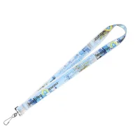 "MCGILL" 1" Import Air Ship Super Soft Polyester Multi-Color Sublimation Lanyard