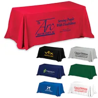 "Preakness 8" 3-Sided Economy Table Cover Throw (One Color Print)