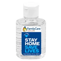 "SanPal L" 2.0 oz Hand Sanitizer Antibacterial Gel in Flip Top Squeeze Bottle