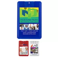 "SanCard" 20 ml. Antibacterial Hand Sanitizer Spray in Credit Card Shape Bottle (PhotoImage ® Full