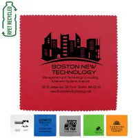 "ONECLEANSCREEN XL" - 8" X 8" 100% Microfiber Recycled RPET Polyester Cleaning Cloth & Screen Cleane