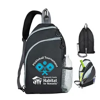 "PADDLE SLING" Crossbody Pickleball Paddle and Sports Sling Backpack