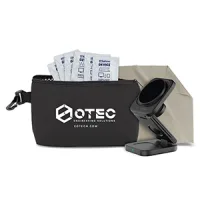 "CHARGEPRO 8 pcs Tech Kit in Black Mesh Zipper Pouch