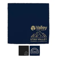 "ONECLEANSCREEN" 6" X 6" 100% Microfiber Recycled RPET Polyester Cleaning Cloth & Screen Cleaner